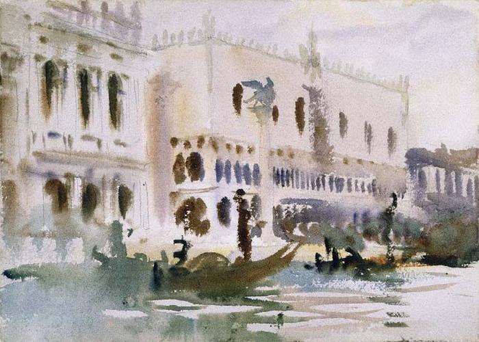 John Singer Sargent From the Gondola